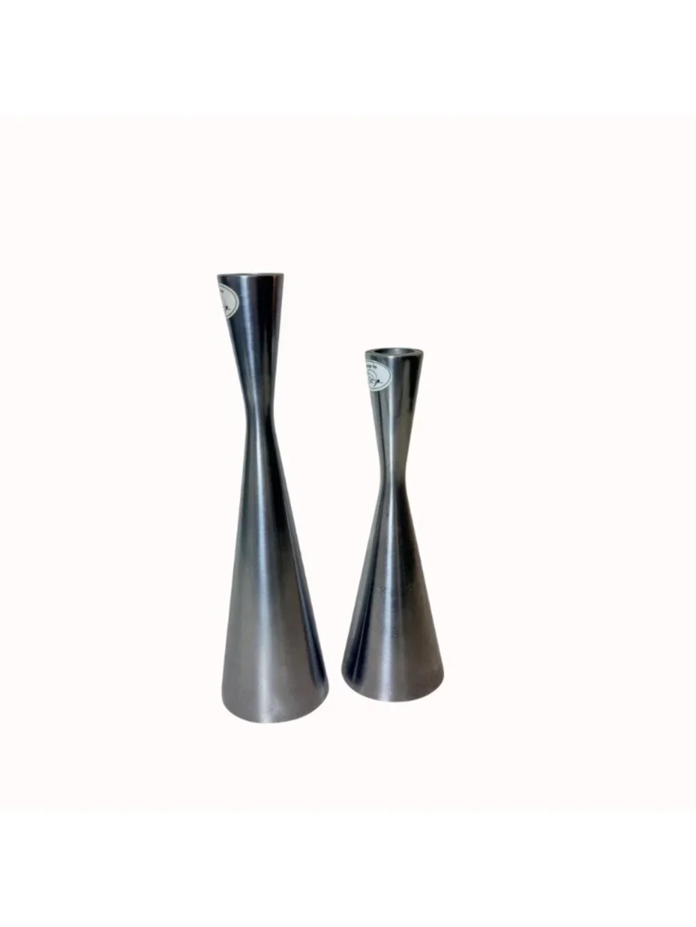 IKEA Gata Candlesticks Set Erika Pekkari Metal Taper Holders Scandinavian Modern